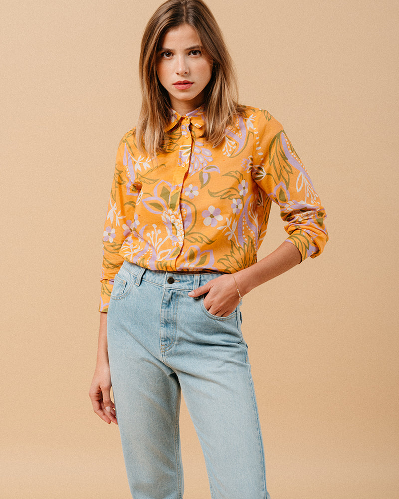 CAMISA NARANJA MARICA NARANJA