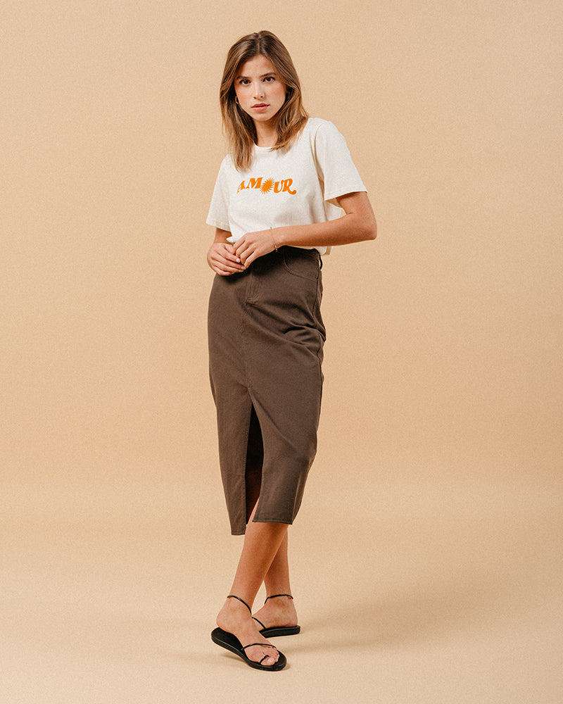 CAMISETA BEIGE MARISOL BEIGE