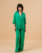CHEMISE VERT MARKET VERT