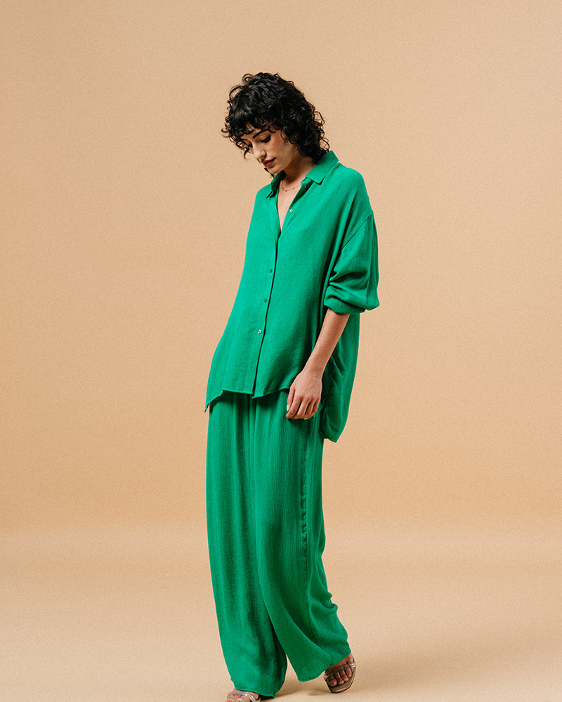 CHEMISE VERT MARKET VERT