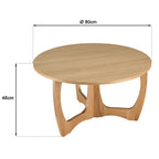 Sya - Table Basse - Chêne Clair