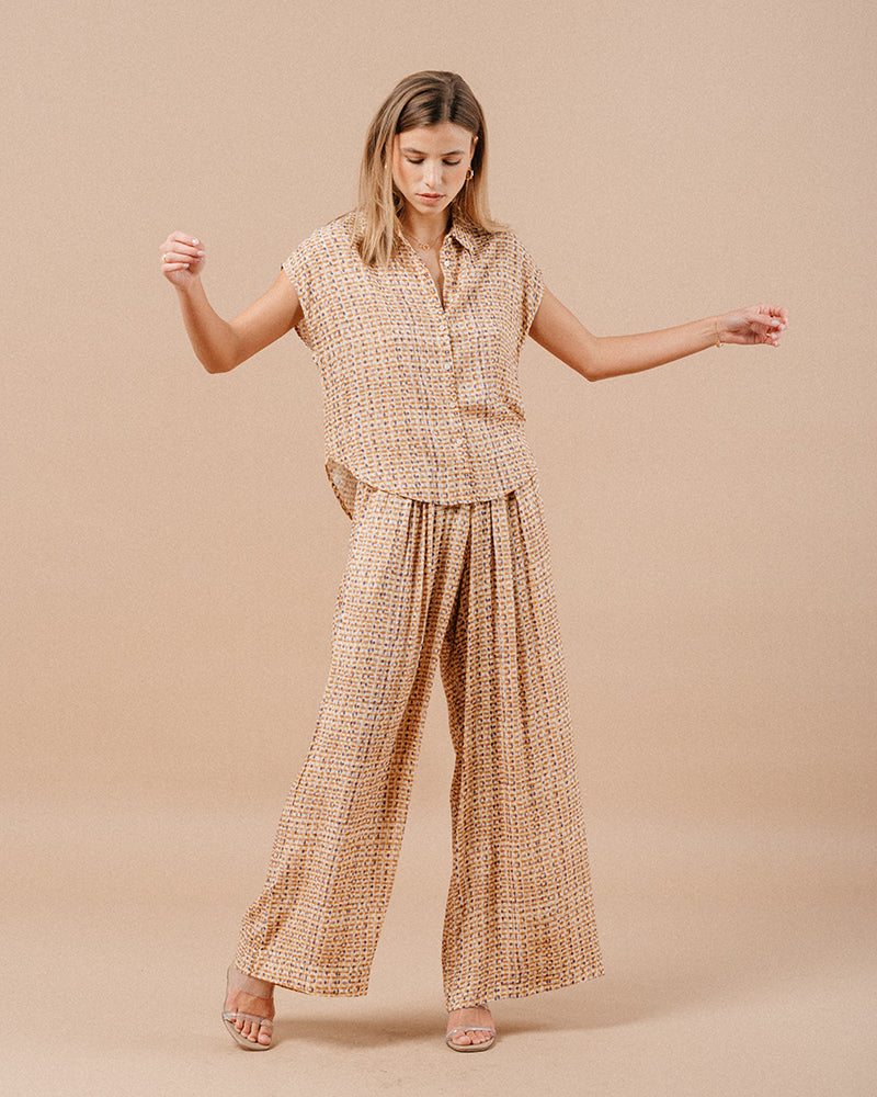 CAMISA OCRE MATRIOCHKA OCRE