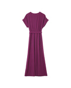 VESTIDO BERENJENA MAUD BERENJENA