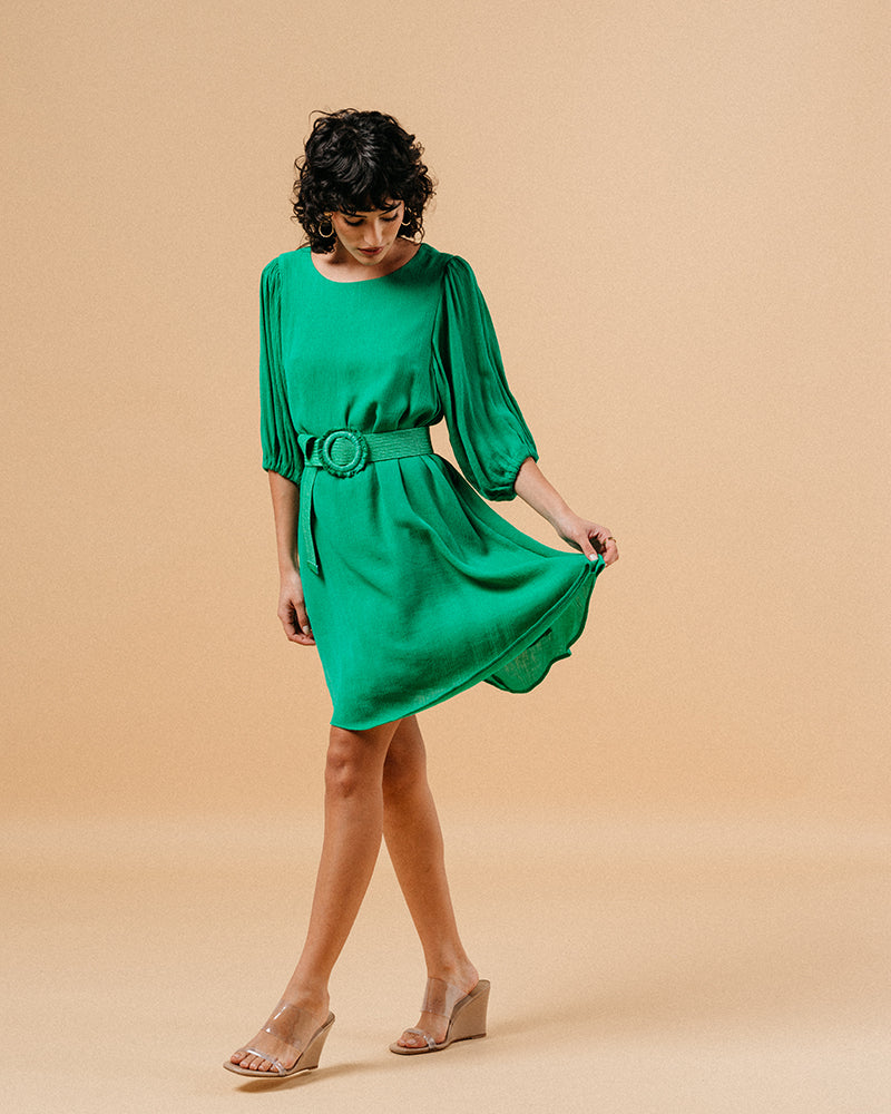 VESTIDO VERDE MELISSA VERDE