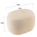 Leopold - Pouf - Beige