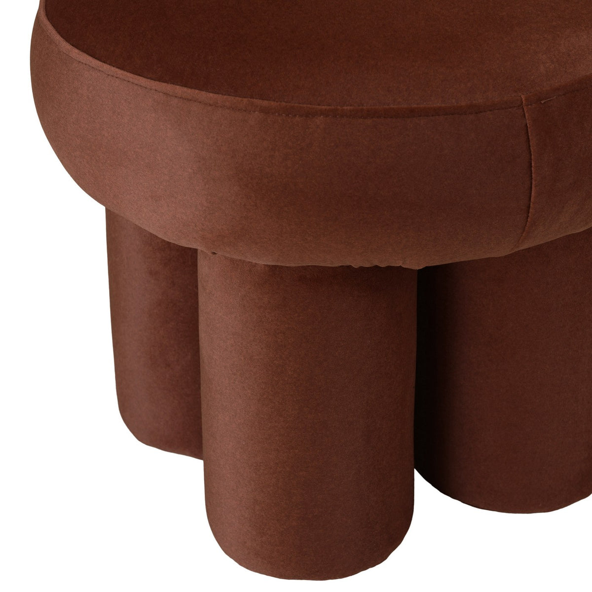 Leopold - Pouf - Marron