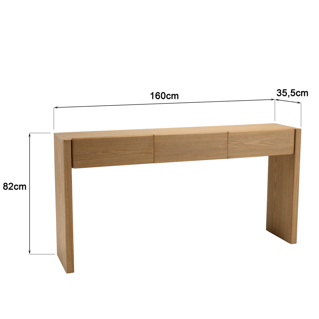Ella - Console Table - Natural