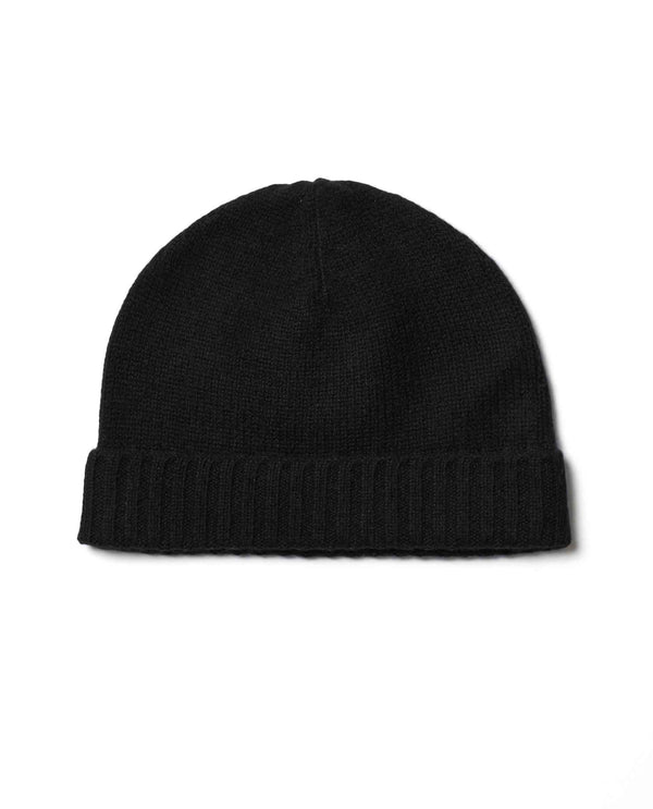 Bonnet 100% Cachemire - Noir - Femme