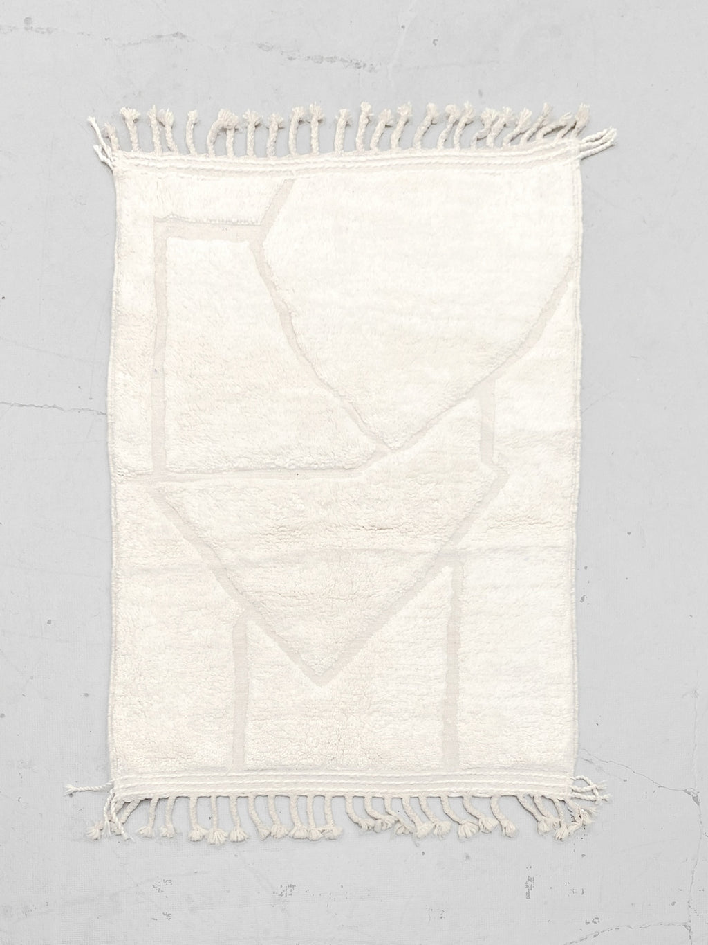 Moroccan Berber Beni Ouarain Rug 1.58 × 0.87 m