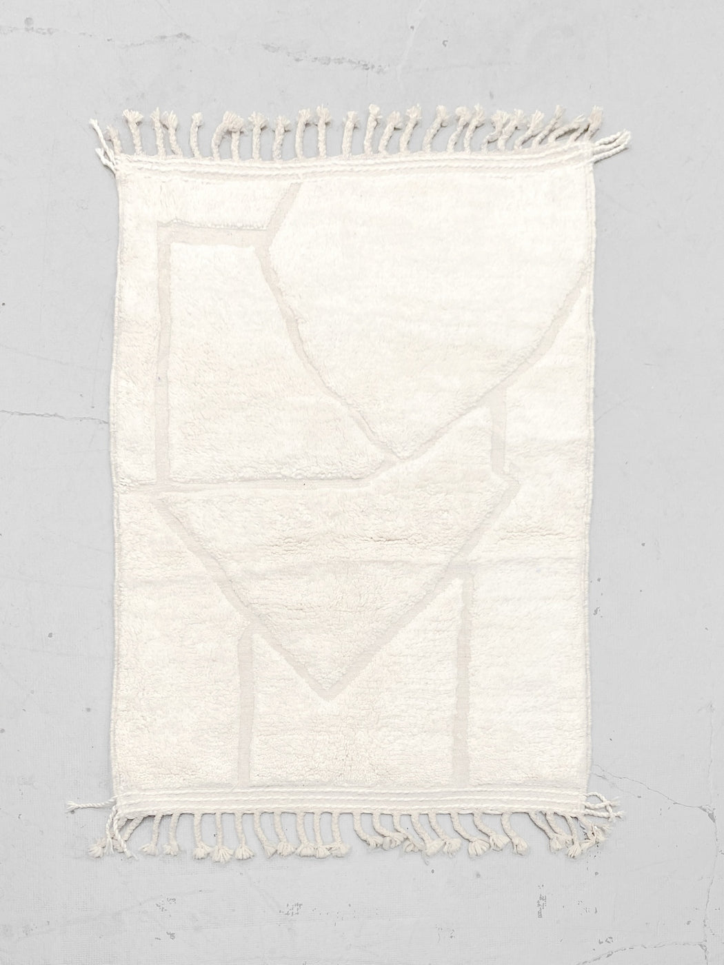 Moroccan Berber Beni Ouarain Rug 1.58 × 0.87 m