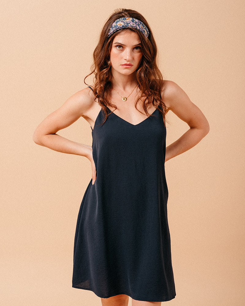 VESTIDO MARINO MINA MARINO