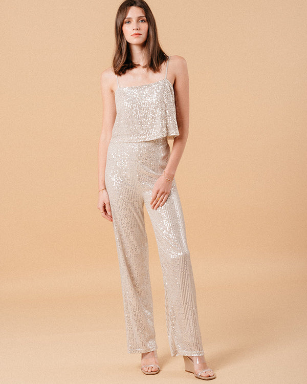 PANTALON ECRU MONROE ECRU