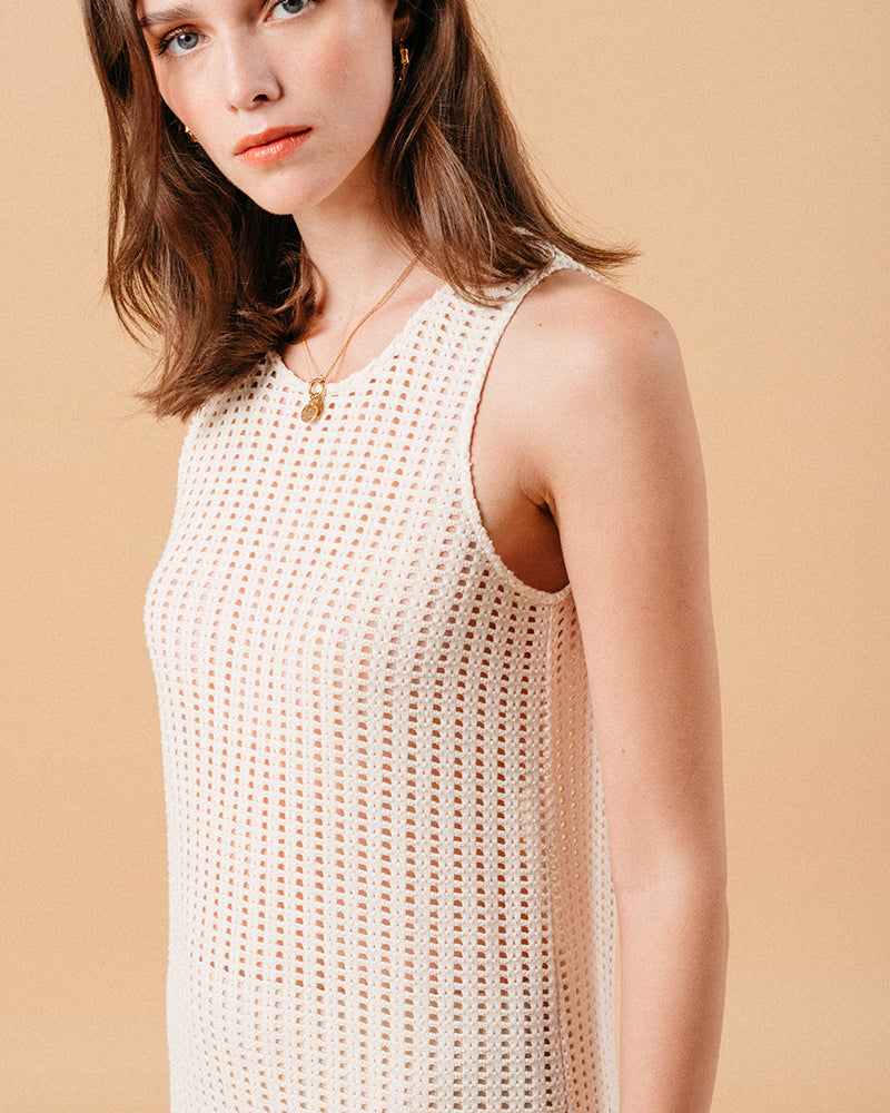VESTIDO BEIGE MUSC BEIGE