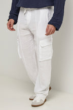 Pantalon - Blanc - Homme