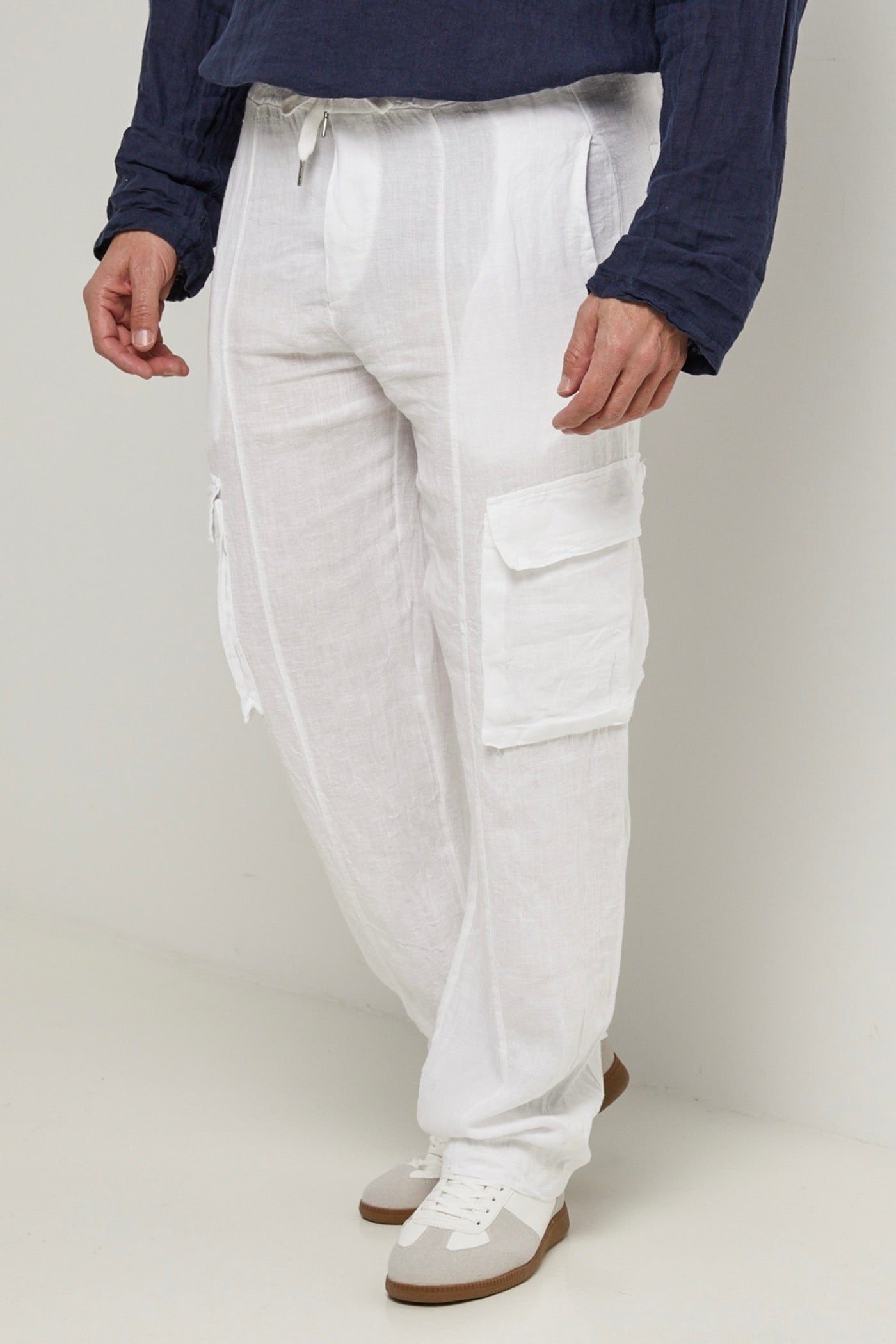 Pantalon - Blanc - Homme