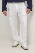 Pantalon - Blanc - Homme