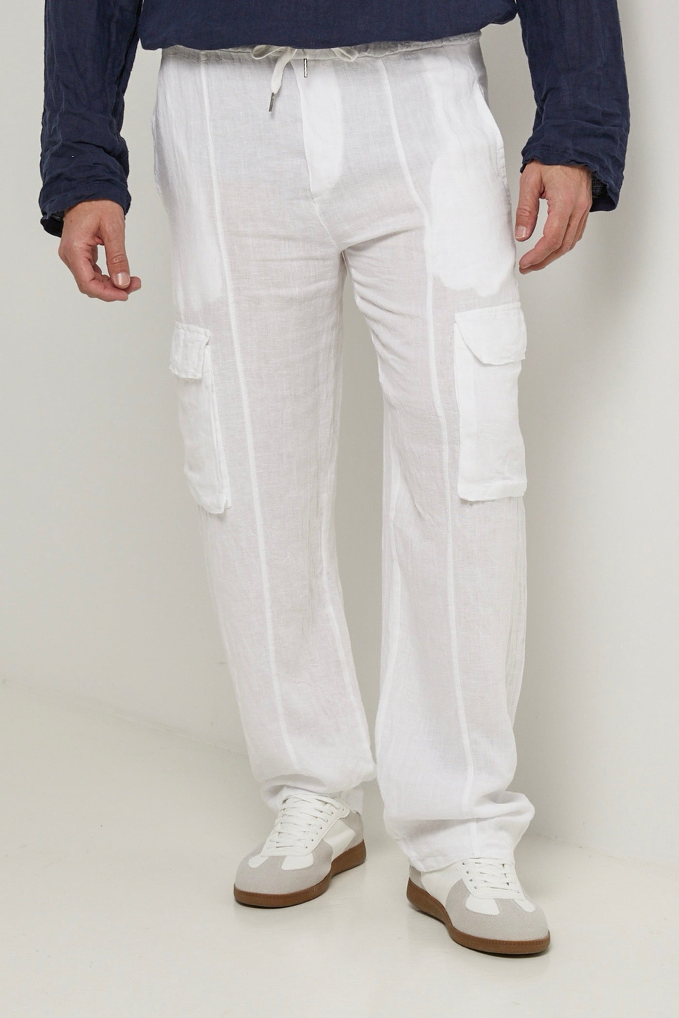 Pantalon - Blanc - Homme