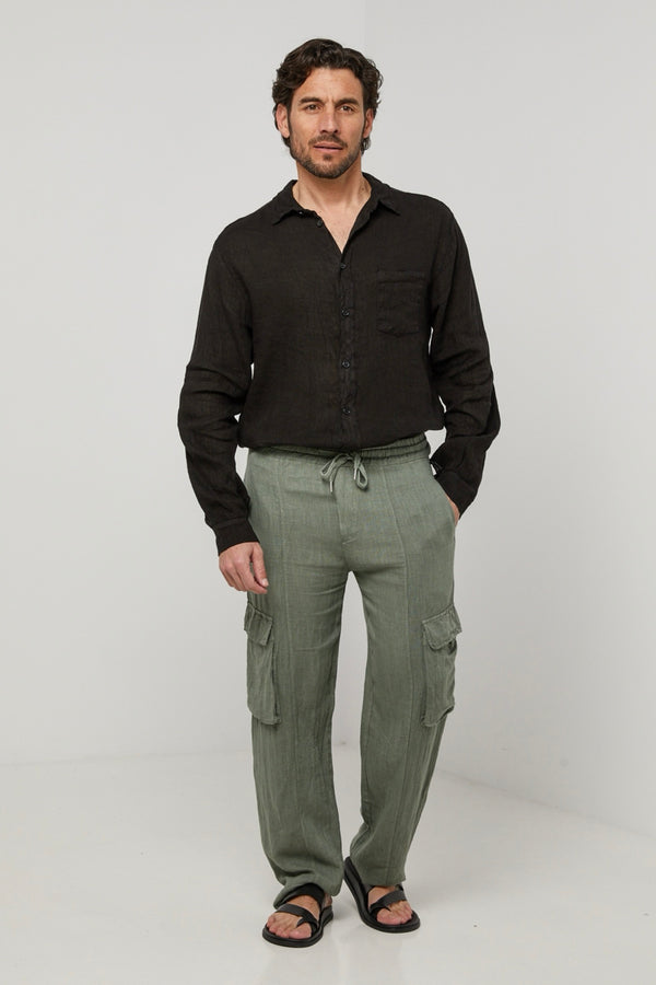 Pantalones - Caqui - Hombre