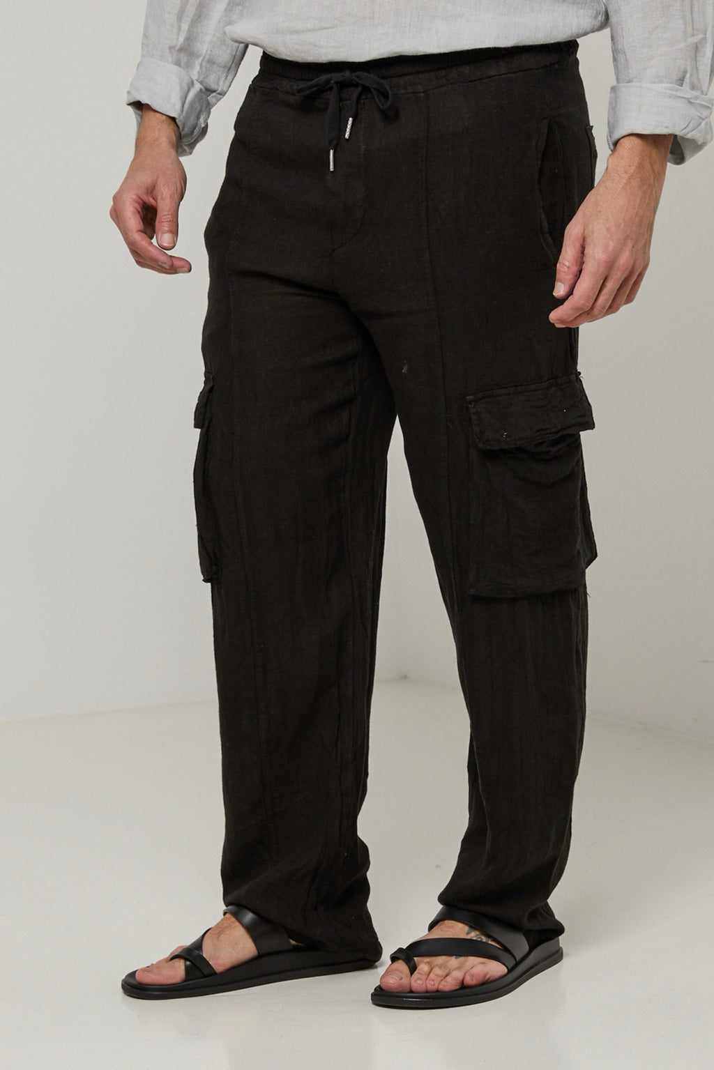 Trousers - Black - Men