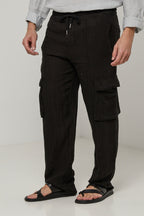 Trousers - Black - Men