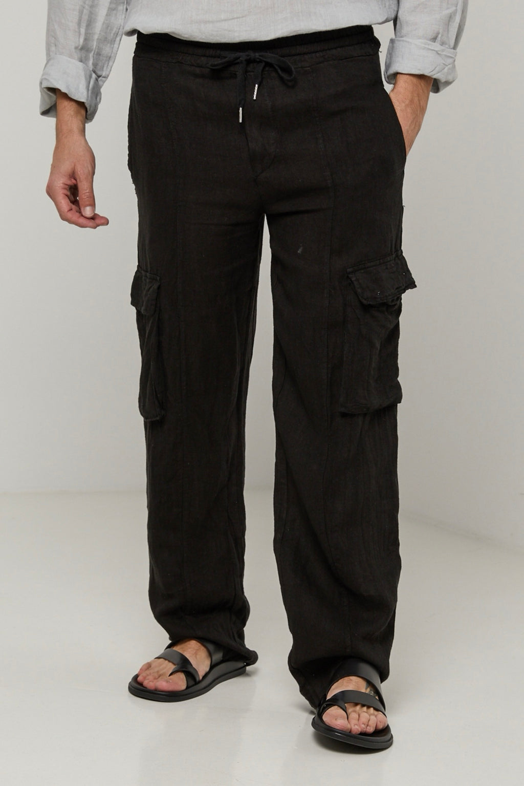 Trousers - Black - Men