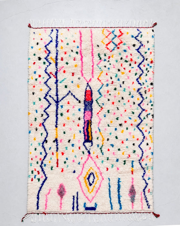 Moroccan Berber Azilal rug 2.52 × 1.45 m