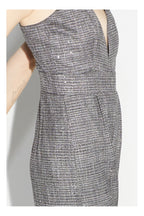 The Juliette Tartan Sequins Jumpsuit Gray