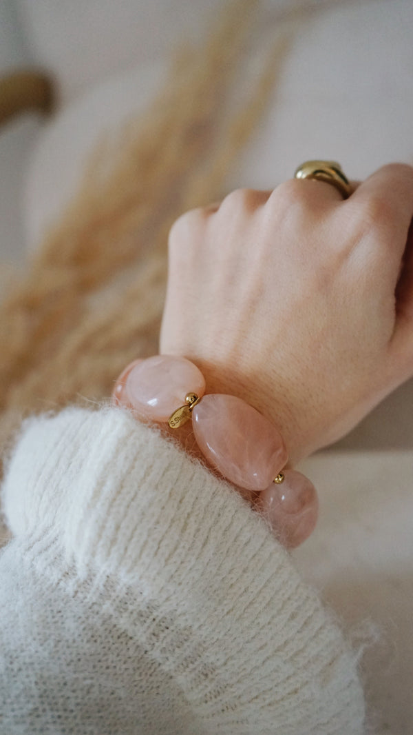 Pulsera Solal Rosa Suave