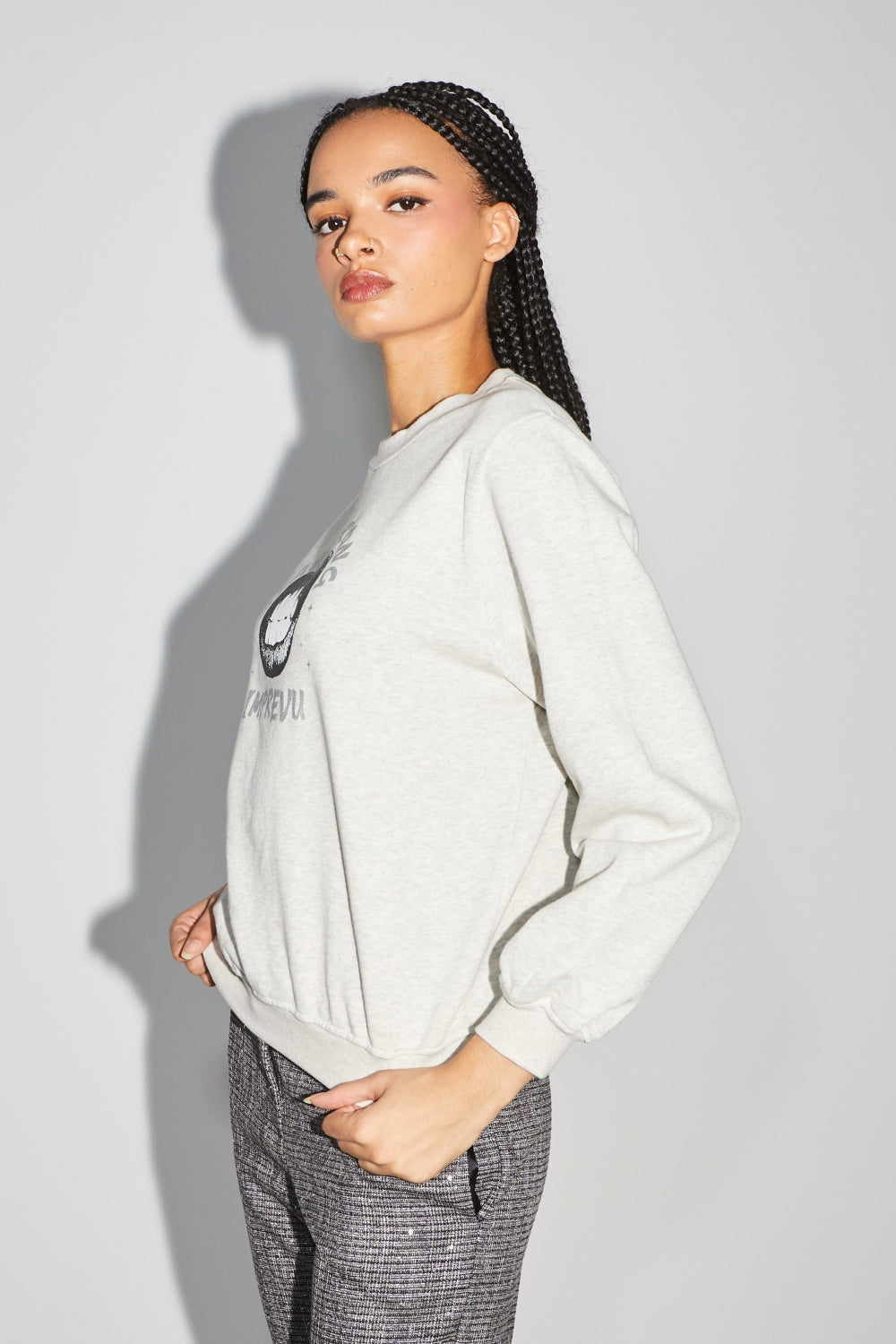 La sudadera gris Eddie "Stay Strong"