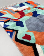 Tapis Berbère Marocain Boujaad 2,42X1,78M