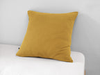 Gaïa - Funda De Almohada - Doble Gasa De Algodón Lisa - Azafrán
