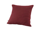 Gaïa - Funda De Almohada - Doble Gasa De Algodón Lisa - Hez De Vino