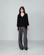CARDIGAN NERO NACRE NERO