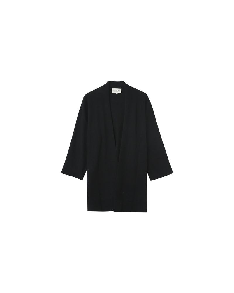 CARDIGAN NERO NACRE NERO