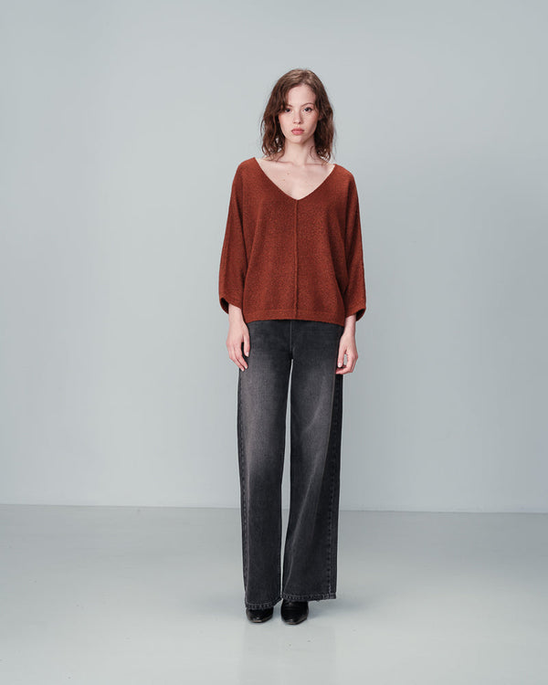 PULLOVER KARAMELL NADIR KARAMELL