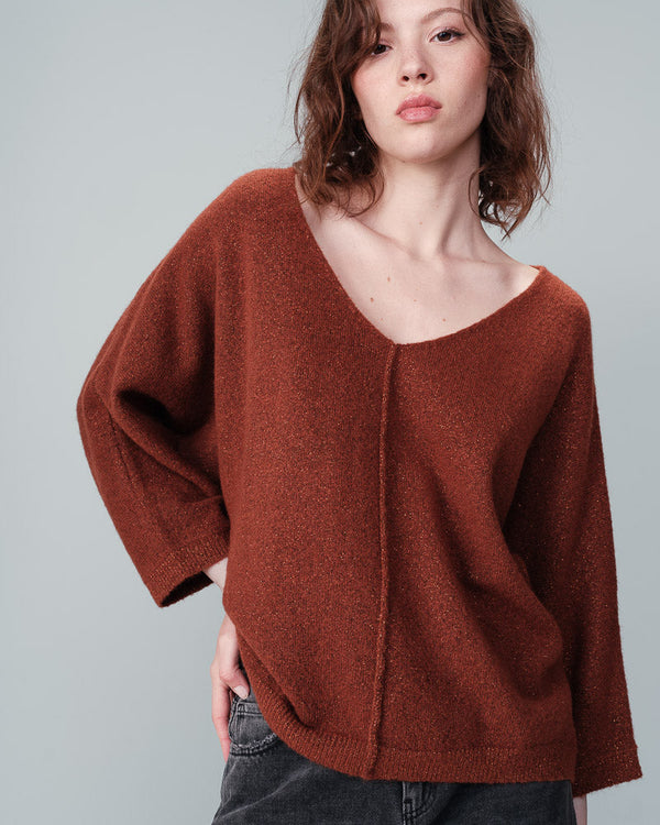PULLOVER KARAMELL NADIR KARAMELL