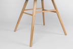Albert Kuip - Silla de Comedor - Plástico Polipropileno - Gris Claro