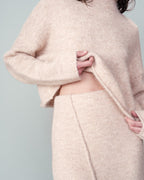 BEIGE NEDERDEL NASTIA BEIGE