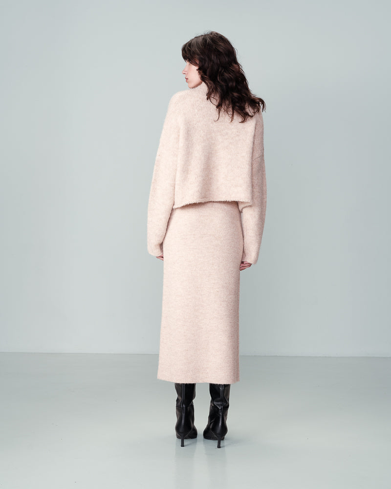 BEIGE NEDERDEL NASTIA BEIGE