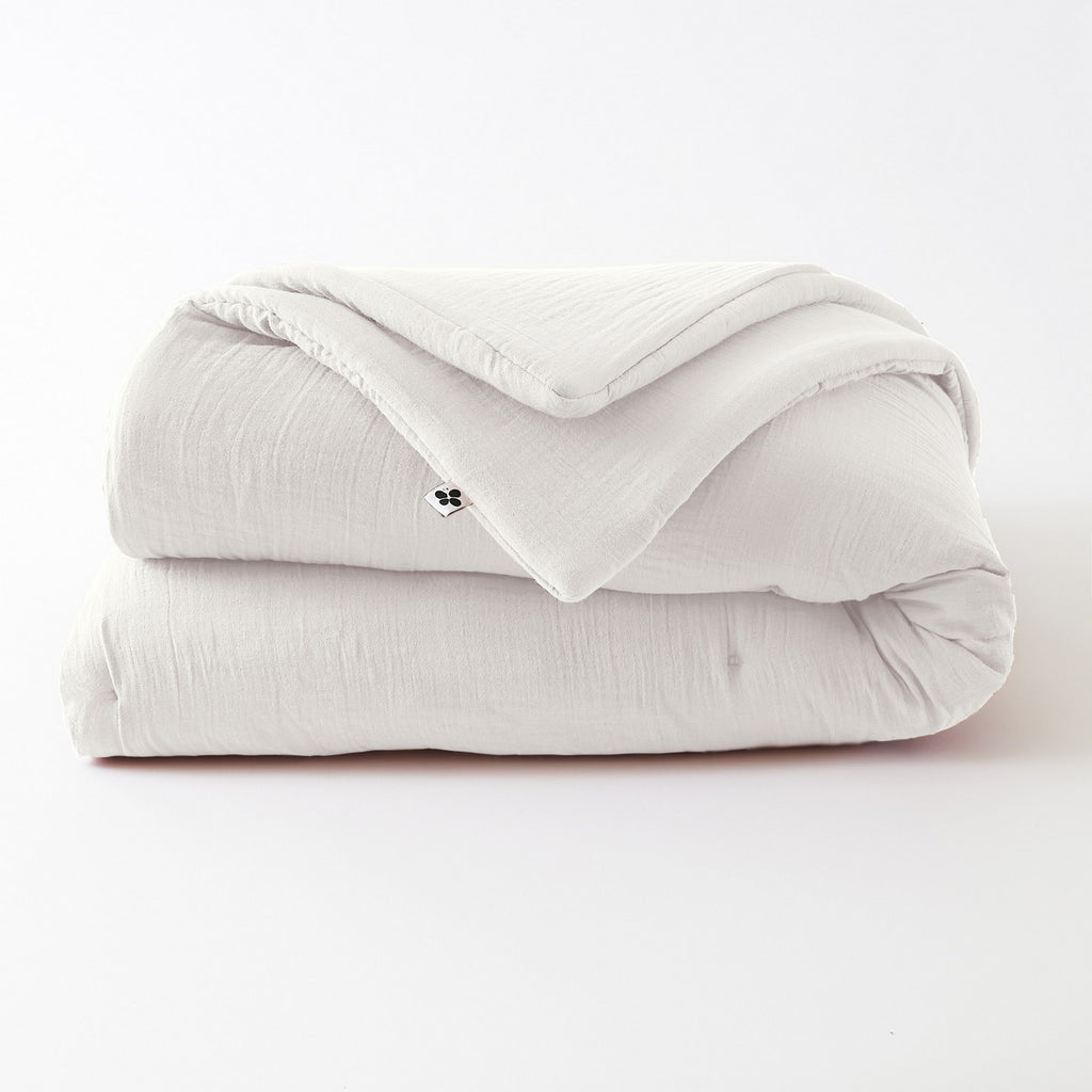 Gaïa - Edredon - Double Gaze De Coton Unie - Chantilly