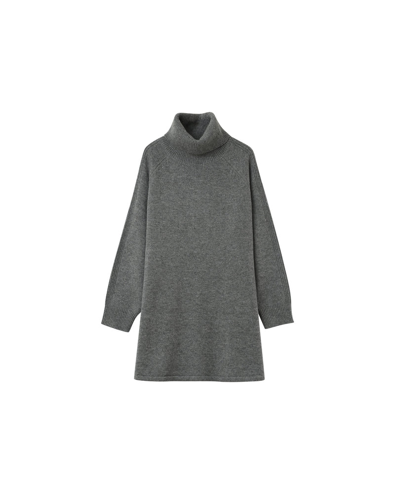 KLEID GRAU NATIVE GRAU