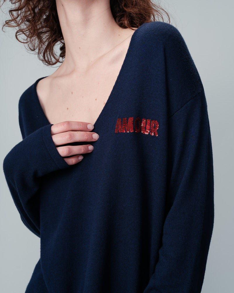 PULLOVER MARINEBLAU NATSUKI MARINEBLAU