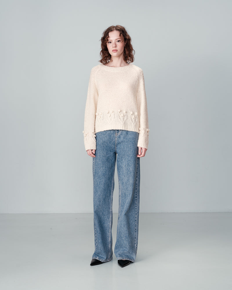 SWETER ECRU NAURINE ECRU