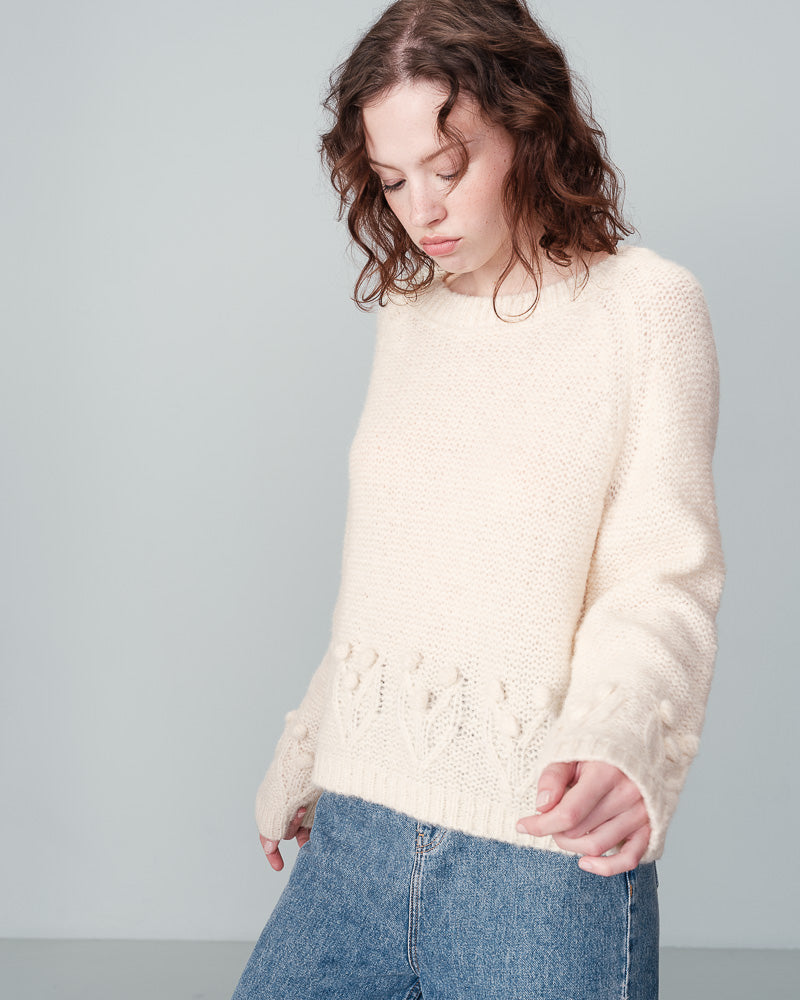 SWETER ECRU NAURINE ECRU