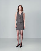 JUPE ANTHRACITE NEEDLE ANTHRACITE