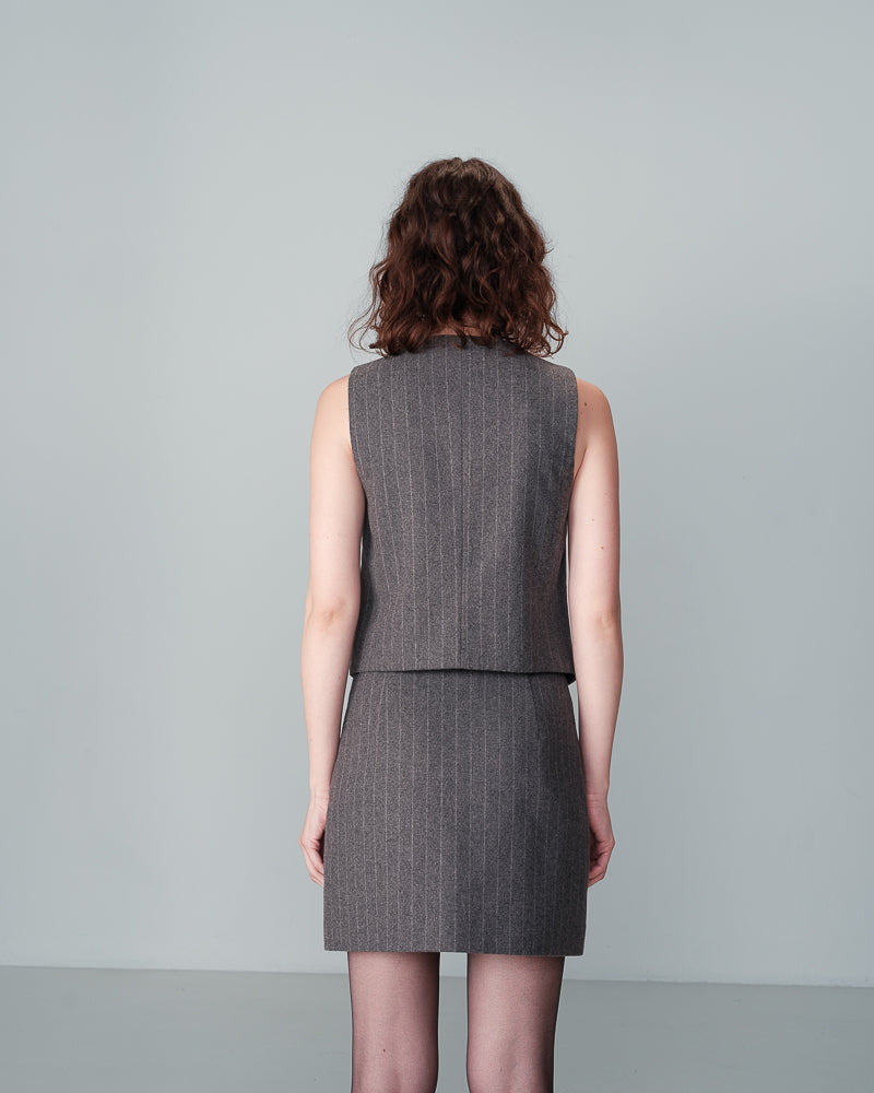JUPE ANTHRACITE NEEDLE ANTHRACITE