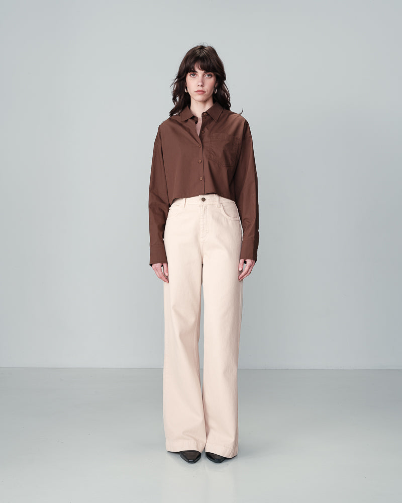 CHEMISE CHOCOLAT NIAMITA CHOCOLAT