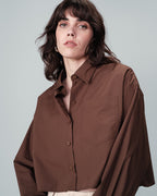 CHEMISE CHOCOLAT NIAMITA CHOCOLAT