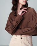 CHEMISE CHOCOLAT NIAMITA CHOCOLAT