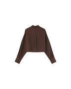 CHEMISE CHOCOLAT NIAMITA CHOCOLAT